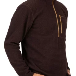 Rivershed Quarter Zip Simms Mahogany -Shooting Sales Shop rivershed quarter zip simms mahogany.4