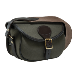 Croots Green Rosedale Canvas Cartridge Bag