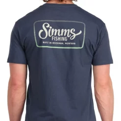 T-Shirt Simms Two Tone Pocket Navy Heather -Shooting Sales Shop simms simms two tone pocket tee navy heather s.2