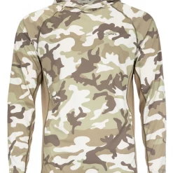 SolarFlex Hoody Simms Camo Sandbar