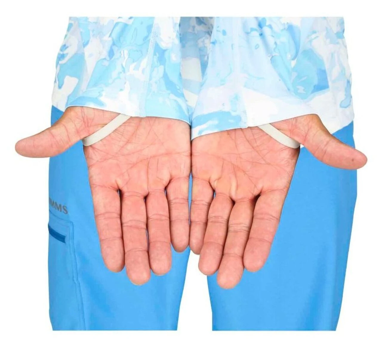 SolarFlex Hoody Simms Cloud Camo Grey 4 SolarFlex Hoody Simms Cloud Camo Grey - Image 2