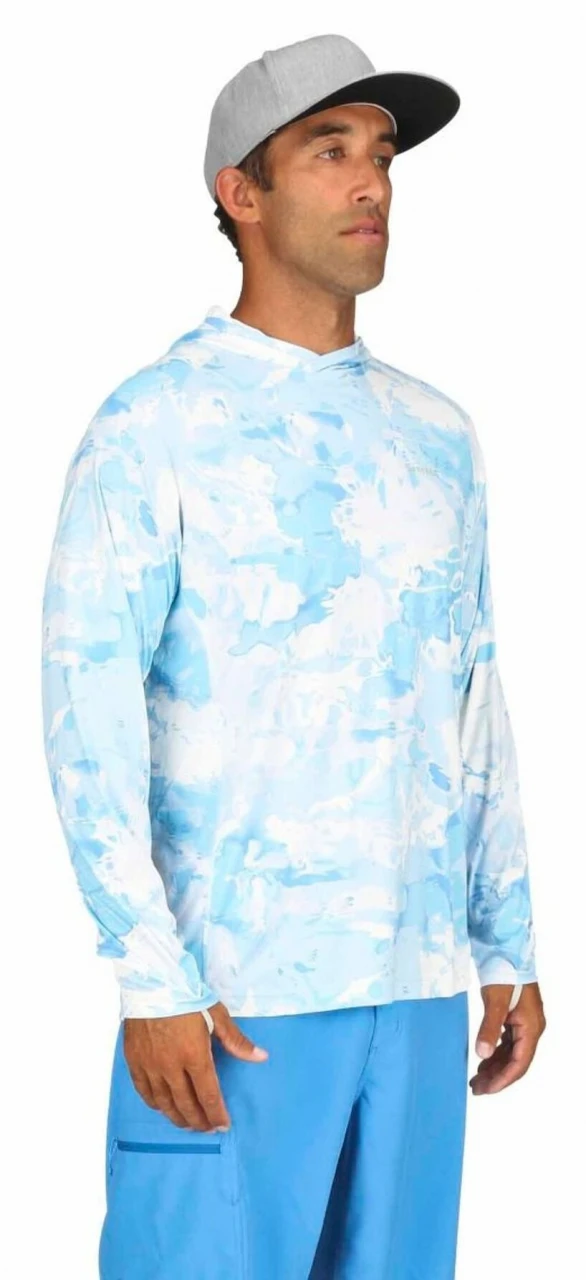 SolarFlex Hoody Simms Cloud Camo Grey 5 SolarFlex Hoody Simms Cloud Camo Grey - Image 3