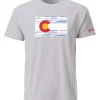 T-shirt Scott Colorado Flag Light Grey -Shooting Sales Shop t shirt scott colorado flag light grey
