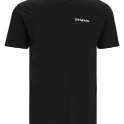 T-Shirt Simms Bass Outline Black