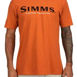 T-Shirt Simms Logo Adobe Heather 7 T-Shirt Simms Logo Adobe Heather -Shooting Sales Shop t shirt simms logo adobe heather.2