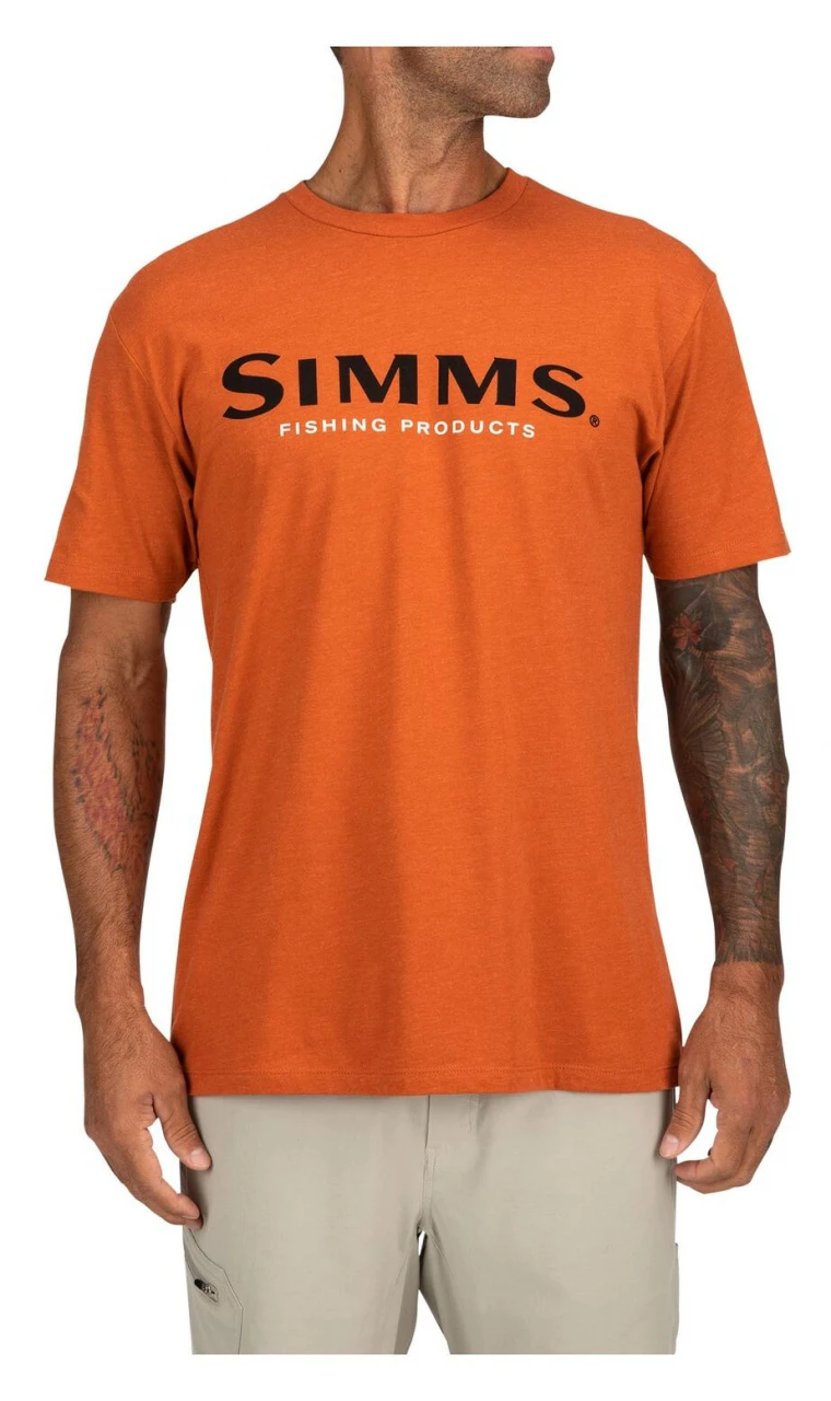 T-Shirt Simms Logo Adobe Heather 5 T-Shirt Simms Logo Adobe Heather - Image 3