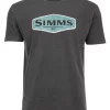 T-Shirt Simms Logo Frame Charcoal Heather 2 T-Shirt Simms Logo Frame Charcoal Heather -Shooting Sales Shop t shirt simms logo frame charcoal heather