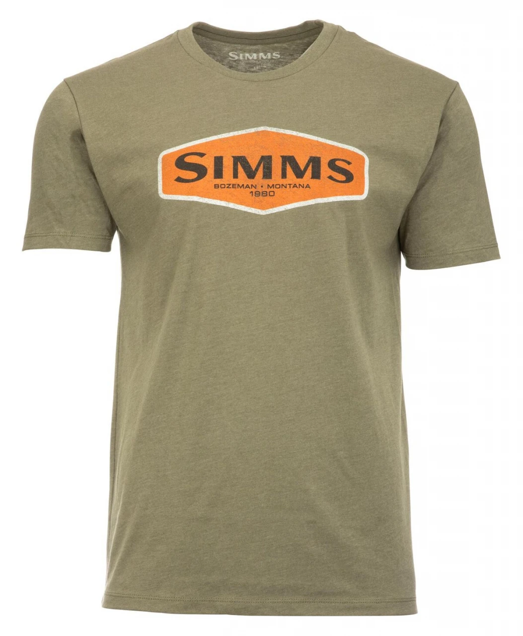 T-Shirt Simms Logo Frame Military Heather 3 T-Shirt Simms Logo Frame Military Heather