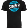 T-Shirt Simms Quality Built Pocket Black -Shooting Sales Shop t shirt simms quality built pocket black