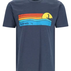 T-Shirt Simms Sunset Navy Heather