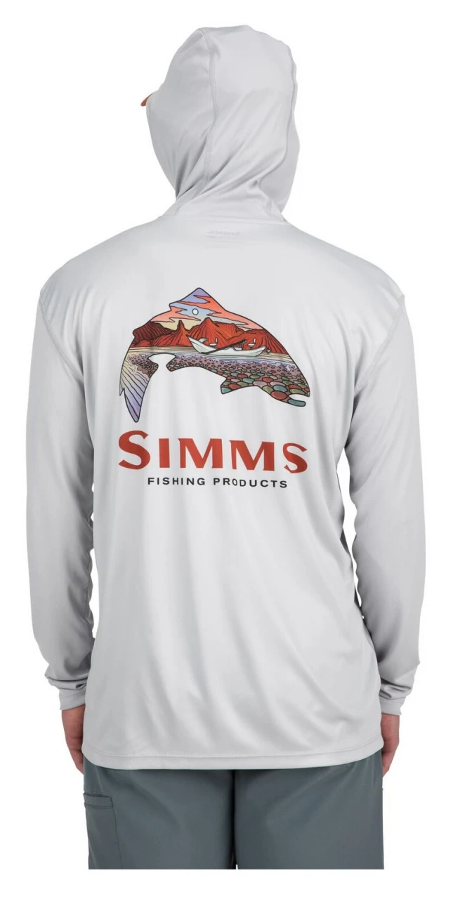 Tech Hoody Simms Artist Series Logo Flame/Sterling 8 Tech Hoody Simms Artist Series Logo Flame/Sterling - Image 6