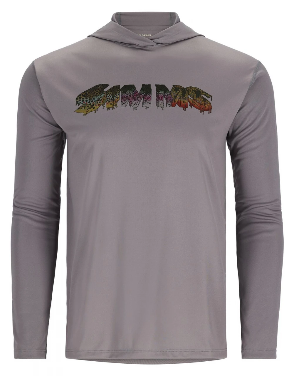 Tech Hoody Simms Artist Series Steel & Trout Drip 3 Tech Hoody Simms Artist Series Steel & Trout Drip