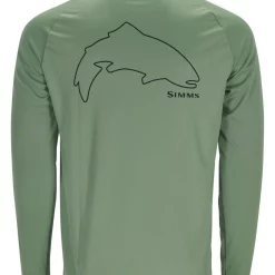Tech Tee Artist Series Simms Trout Outline & Field