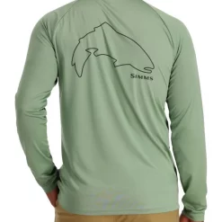 Tech Tee Artist Series Simms Trout Outline & Field -Shooting Sales Shop tech tee artist series simms trout outline field.2