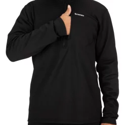 Thermal 1/4 Zip Top Simms Black -Shooting Sales Shop thermal 1 4 zip top simms black s.3