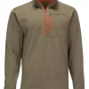 Thermal 1/4 Zip Top Simms Dark Stone -Shooting Sales Shop thermal 1 4 zip top simms dark stone s