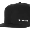 Trucker Cap Simms CX Flat Brim Black -Shooting Sales Shop trucker cap simms cx flat brim black