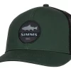 Trucker Cap Simms Trout Patch Foliage