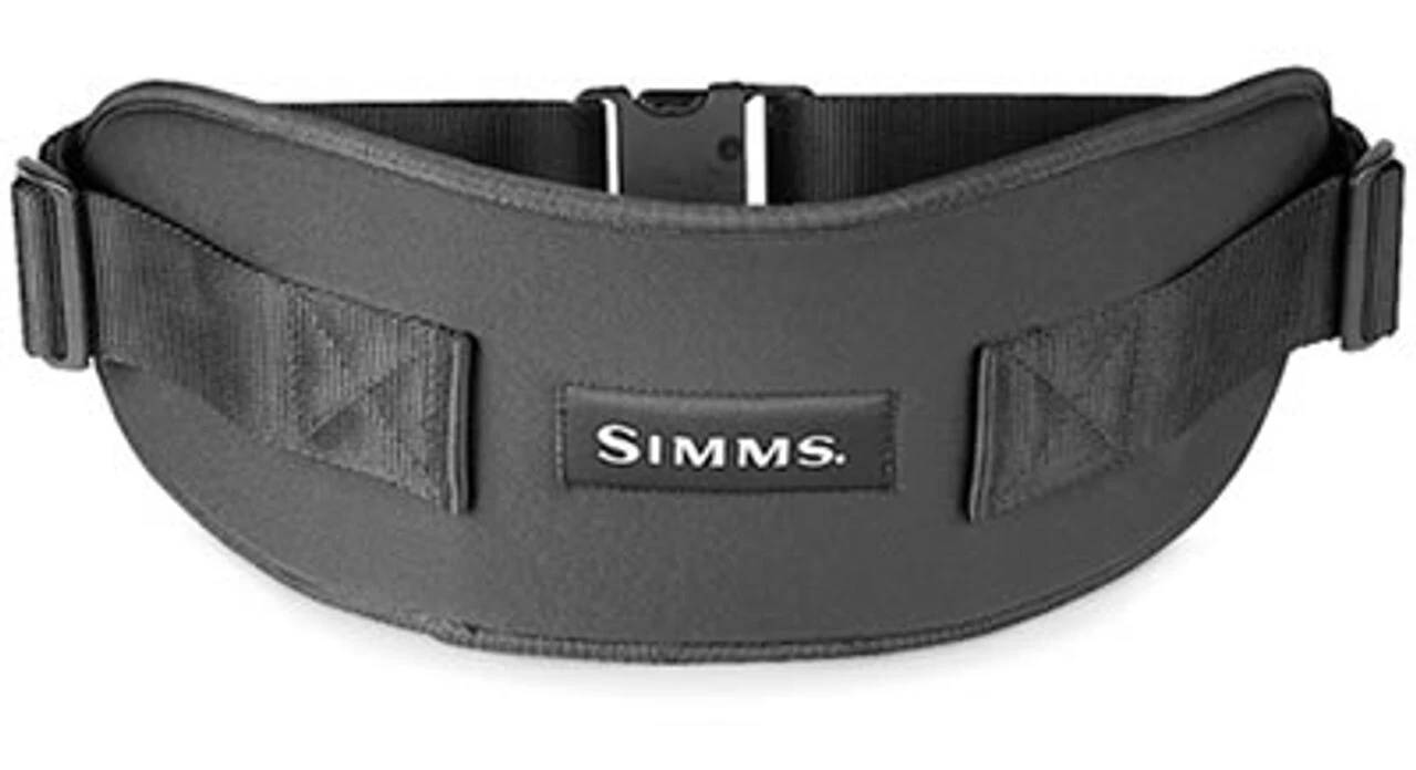 Wading Belt Simms BackSaver Black 3 Wading Belt Simms BackSaver Black