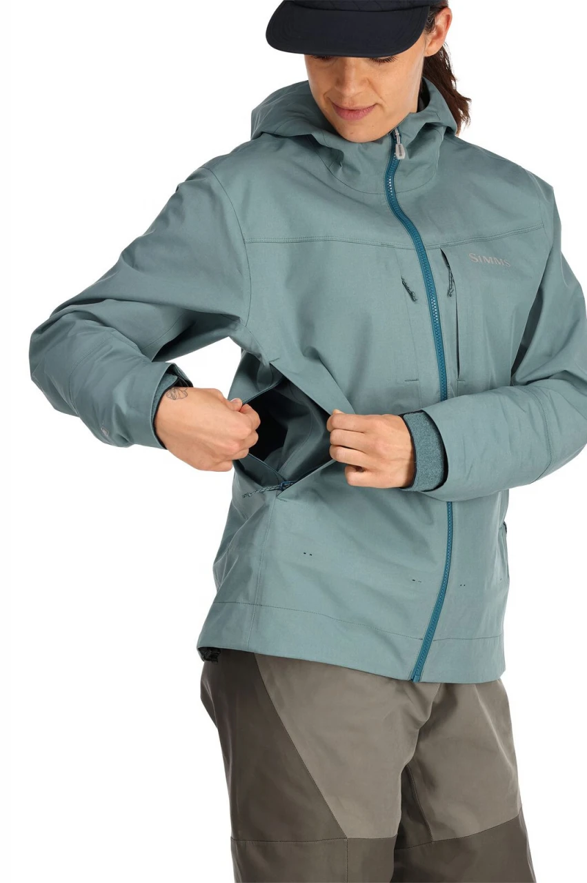 Women's Fishing Jacket Simms G3 Guide Avalon Teal 4 Women's Fishing Jacket Simms G3 Guide Avalon Teal - Image 2