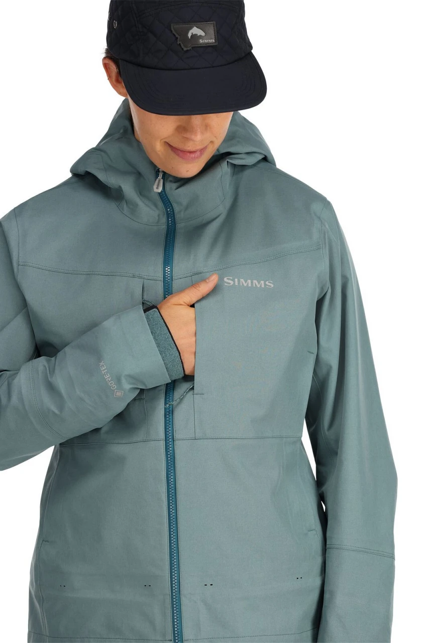 Women's Fishing Jacket Simms G3 Guide Avalon Teal 11 Women's Fishing Jacket Simms G3 Guide Avalon Teal - Image 9