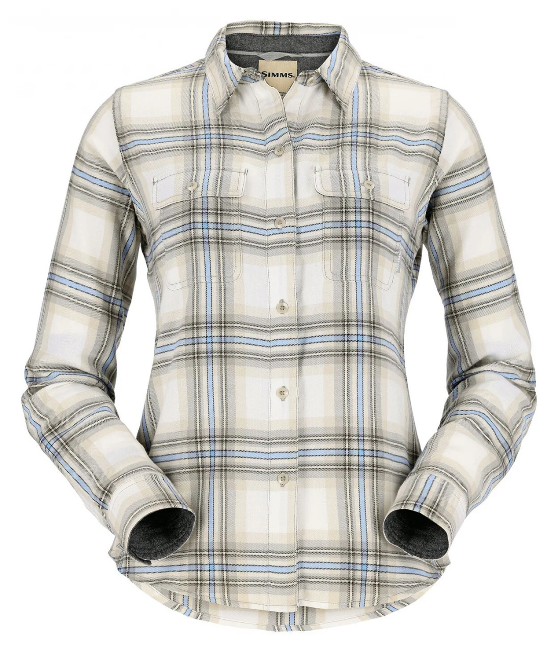 Women's Fishing Shirt Simms Santee Flannel Soft Rose Camp Plaid 3 Women's Fishing Shirt Simms Santee Flannel Soft Rose Camp Plaid