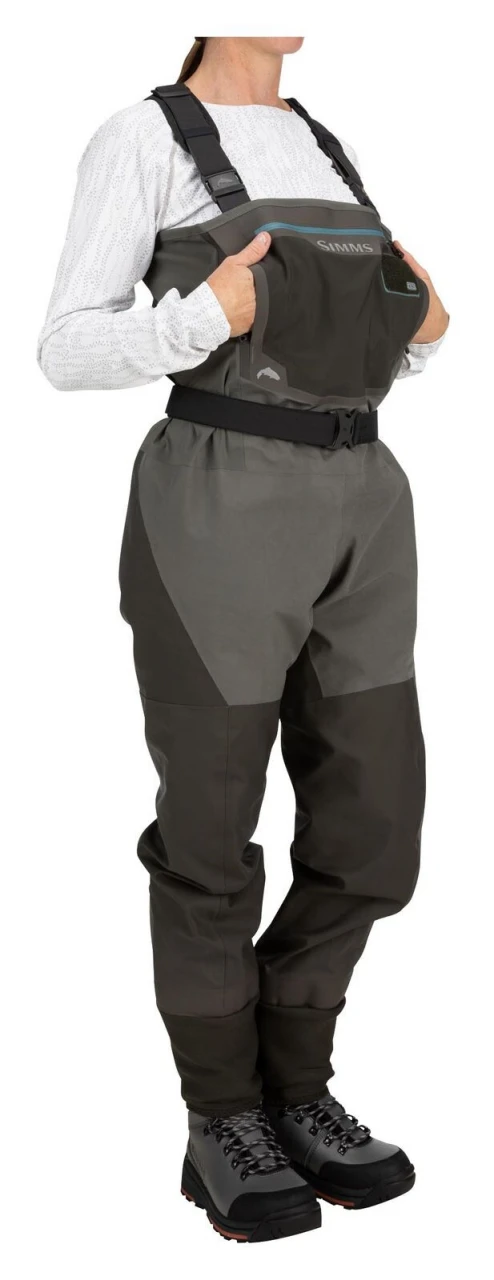 Women's Fishing Waders Simms G3 Stockingfoot Gunmetal 8 Women's Fishing Waders Simms G3 Stockingfoot Gunmetal - Image 6