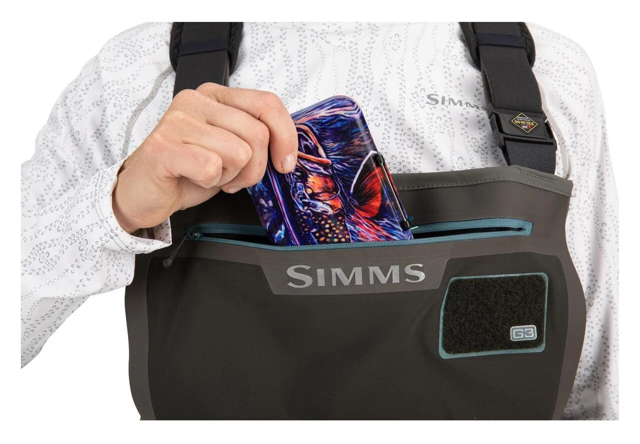 Women's Fishing Waders Simms G3 Stockingfoot Gunmetal 10 Women's Fishing Waders Simms G3 Stockingfoot Gunmetal - Image 8