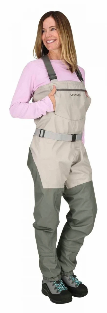 Women's Fishing Waders Simms Tributary Stockingfoot Platinum 4 Women's Fishing Waders Simms Tributary Stockingfoot Platinum - Image 2