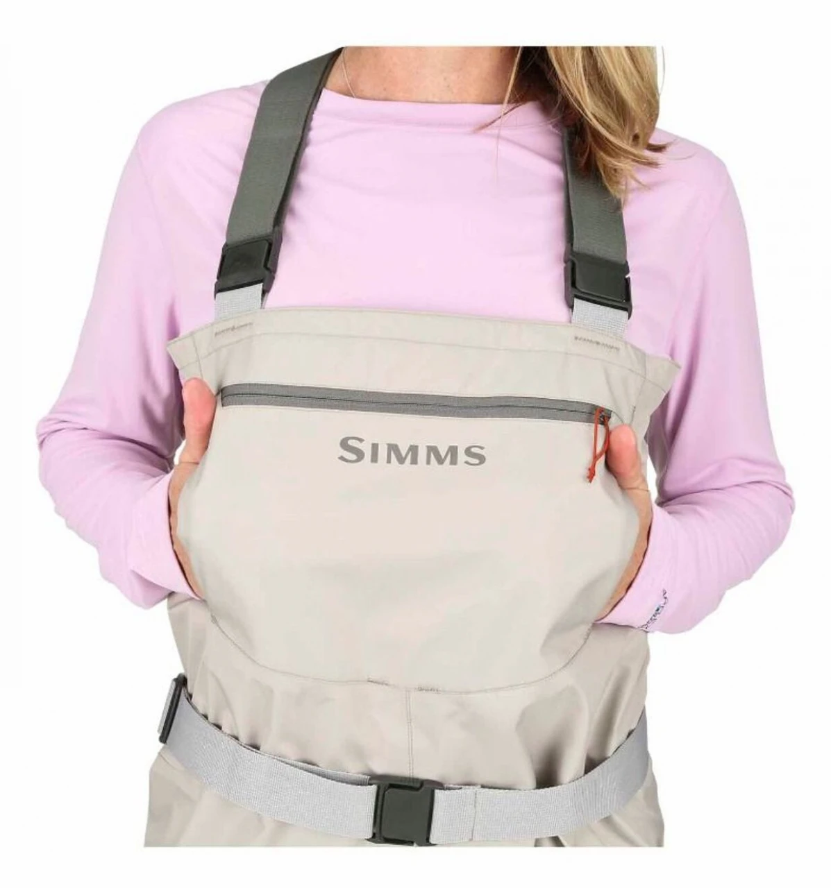 Women's Fishing Waders Simms Tributary Stockingfoot Platinum 6 Women's Fishing Waders Simms Tributary Stockingfoot Platinum - Image 4
