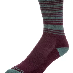Women's Merino Lightweight Hiker Sock Simms Garnet
