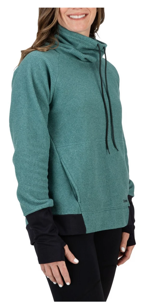 Women's Rivershed Sweater Simms Avalon Teal 5 Women's Rivershed Sweater Simms Avalon Teal - Image 3