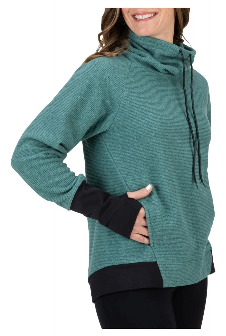 Women's Rivershed Sweater Simms Avalon Teal 6 Women's Rivershed Sweater Simms Avalon Teal - Image 4