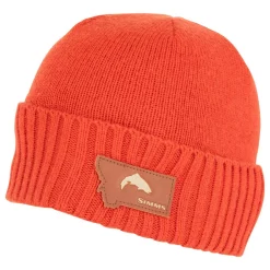 Wool Beanie Simms Big Sky Orange